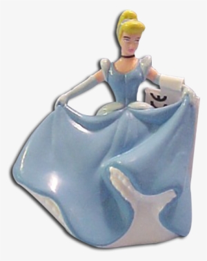 Princess Cinderella Figurine Cake Decoration - Disney Princess Cinderella In Blue Ball Gown Figurine #1873998