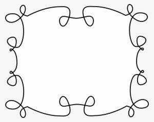 Heart Frame Clip Art Black - Frame My Cute Graphics #1874001