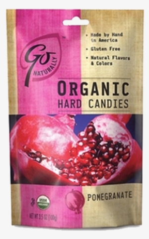 Not Interested - Go Naturally - Organic Hard Candies Pomegranate - 3.5 #1874262
