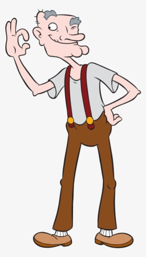 Clip Art Transparent Stock Grandpa Clipart Grandson - Hey Arnold Nickelodeon #1874425