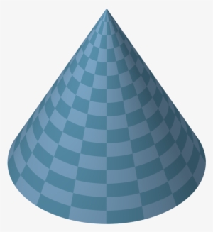 File - Blue-cone - Cone Transparent #1874512