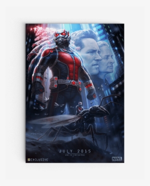 Ant-man Transformation Poster - Concept Art Ant Man #1874607