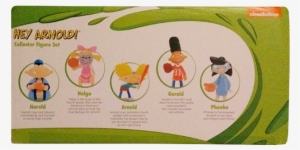 Nick 90s Hey Arnold 3 Inch Action Figure Set - Infant Formula #1874818