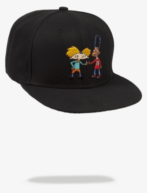 Hey Arnold Snapback - Sprayground Hey Arnold & Gerald Snap Back | Black #1874882