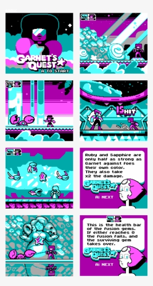 Steven Universe- "garnet's Quest" Cga - Steven Universe Garnet Quest #1875254