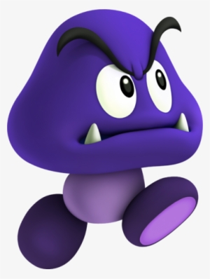 Purple Goomba - Goomba Mario #1875814