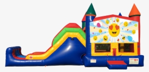 Emoji Super Combo 5 In 1 From Awesome Bounce Of Michigan - Emoji Bounce House Rental #1875816
