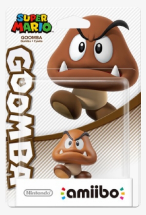 Super Mario Collection - Amiibo Goomba Png #1876126