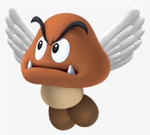 Paper Mario Paragoomba For Kids - Paragoomba Png #1876606