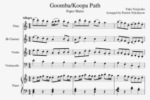 Goomba/koopa Path - Sheet Music #1876816