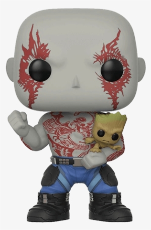 Guardians Of The Galaxy - Funko Pop Drax With Groot #1876878