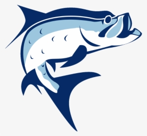 Tarpon Clipart Graphic Black And White - Tarpon Clipart #1877044