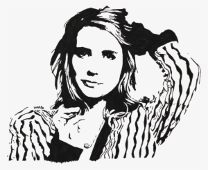 Emma Roberts - Emma Roberts Stencil #1877754