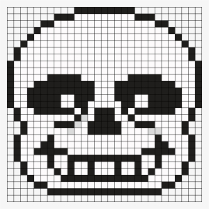 Sans Unangered Perler Bead Pattern / Bead Sprite - Sans Pixel Art #1877816