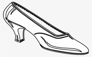 Glass Slipper Clip Art - Clip Art #1878039