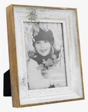 Rustic White Photo Frame - Picture Frame #1878614