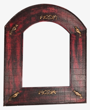 Rustic Decor - Arched Accent Mirror Hickory Manor House #1878827