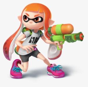 Inkling Girl Smashified - Inkling Smash #1879048