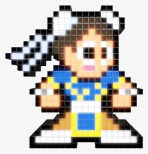 Pdp Pixel Pals - Light Up Collectable Figures - Chun #1879558