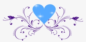 Blue Butterfly Border Png #1879979