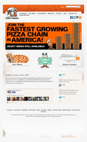Little Caesars Competitors, Revenue And Employees - Little Caesars #1880261