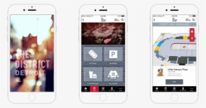 The District Detroit Mobile App, Presented By Xfinity, - Detroit Red Wings Mobile Ticket #1880436