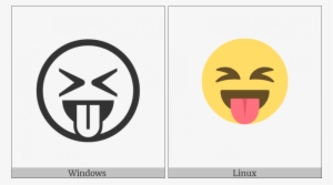 Face With Stuck Out Tongue And Tightly Closed Eyes #1880582