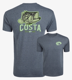 Deyoung Bass Short Sleeve T-shirt - Trout - Short Sleeve #1881325