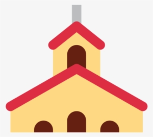 Emoji Clipart Church - Christian Church Symbol #1881868