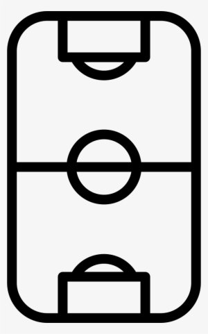 Soccer Field Rounded Shape Top View Comments - Icon #1881949