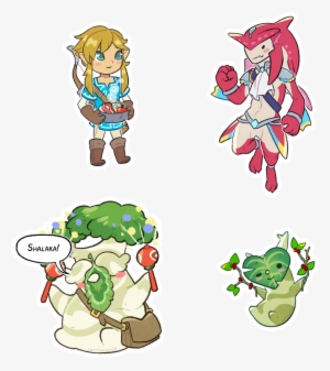 Breath Of The Wild Stickers - Botw Stickers #1882569