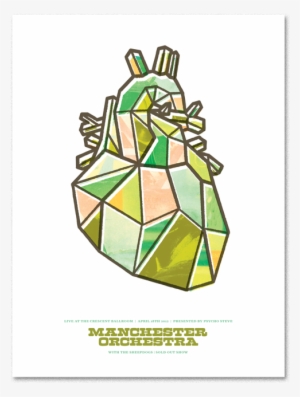 Orchestra, Manchester And Poster On Pinterest Human - Stained Glass Anatomical Heart #1882671