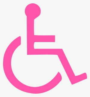 Pink Wheelchair Clipart #1883592