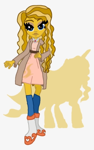 Golden Gleam Equestria Girl - Cartoon #1883891