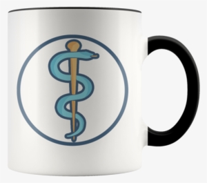 Rod Of Asclepius Ancient Greek Spiritual Symbol 11oz - Mug #1883919