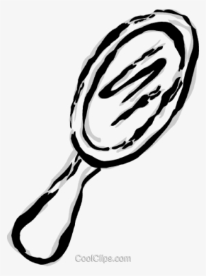 Hand Mirror Royalty Free Vector Clip Art Illustration - Espelho De Mão Vetor Png #1883973