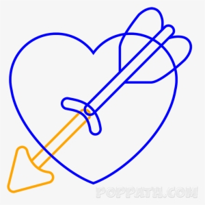 Finish The Arrow By Extending It From The Other End - Drawing #1884295