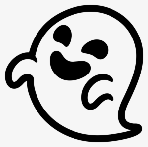 Open - Ghost Emoji Transparent Background #1884683