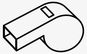 Image Transparent Stock Whistle Clipart Black And White - Whistle Clip Art #1884775