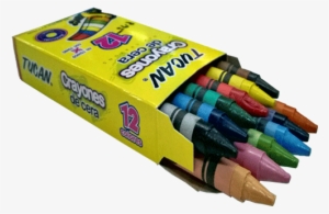 Crayones De Cera 12 Colore Tucan - Crayones De Cera #1884997