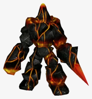 Lava Golem - Lava Golem Png #1885108