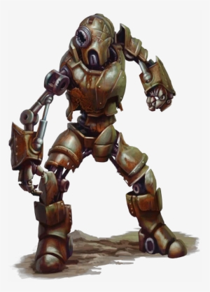 View Samegoogleiqdbsaucenao Golem, Robot , - Dungeons And Dragons Robot #1885360