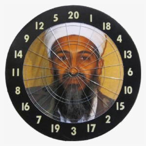 Osama Bin Laden - Trademark Global Trademark Games Paper Dart Board #1885681