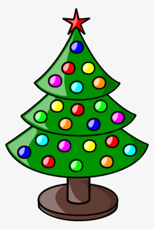 Christmas Tree Clip Art Small #1886022
