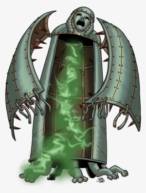 Golem, Iron Maiden By Prodigyduck - Iron Maiden D&d Monster #1886142