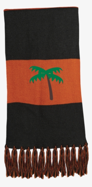 Palm Tree Emoji Sta02 Sport-tek Fringed Scarf - Hey Batter Batter - Scarves #1886232
