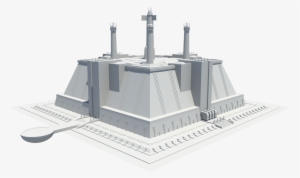 I Think I'm Done With The Jedi Temple Modelling, Here - Portable Network Graphics #1886400