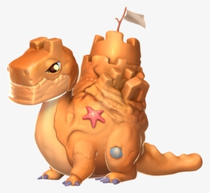 Sandcastle Dragon - Dragon Mania Legends Sandcastle Dragon #1886401