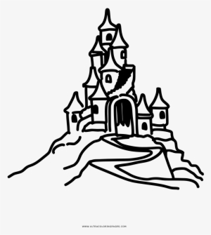 Sandcastle Coloring Page - Drawing #1886805