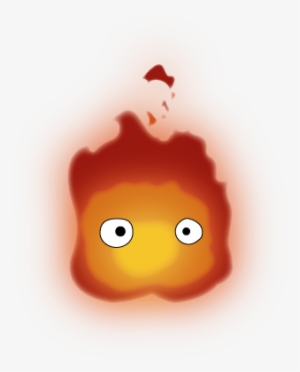 I Made A Cute And Quick Transparent Calcifer As Reference - Calcifer Howl's Moving Castle No Background #1887025